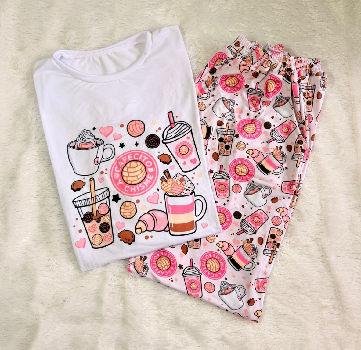 Pijama Cafecito y Chisme