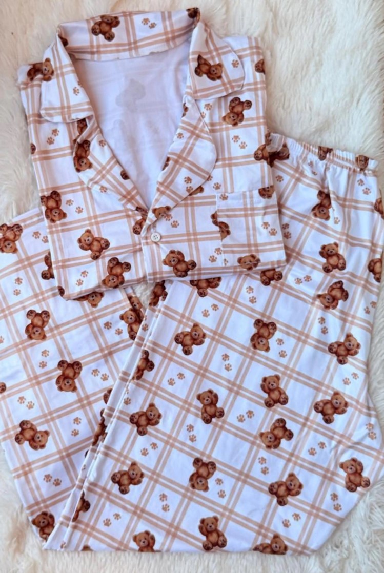 CAMISERO OSITOS CUADRILLE